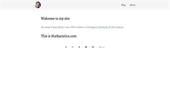 Desktop Screenshot of mathatistics.com